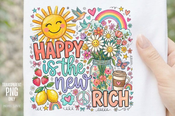 Download Happy is the New Rich PNG - Rich Collection